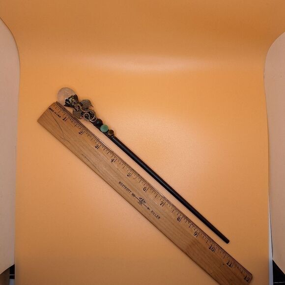 Dragon stone wand magic wielder cosplay accessory spell casting crystal quar… - Picture 10 of 10